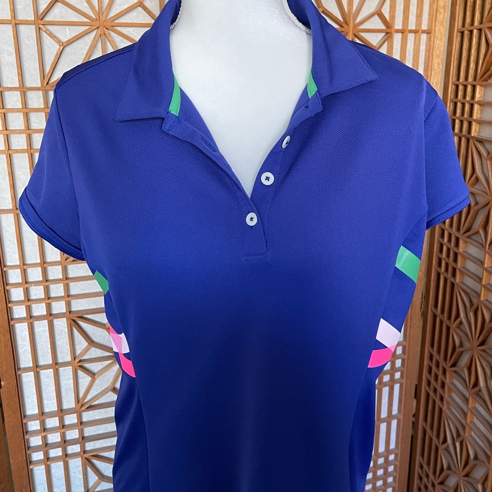 NIKEGOLF-Tour Performance, Dri-Fit, Blue (L) Shirt
